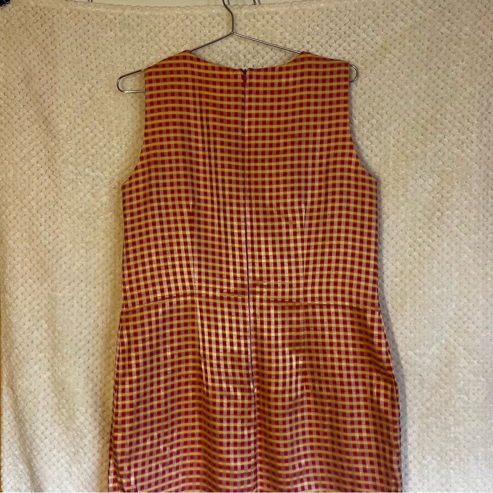 Positive Attitude Womens Y2K Vintage Mini Dress Sleeveless Colorful Bright Sz 12 - Picture 9 of 11